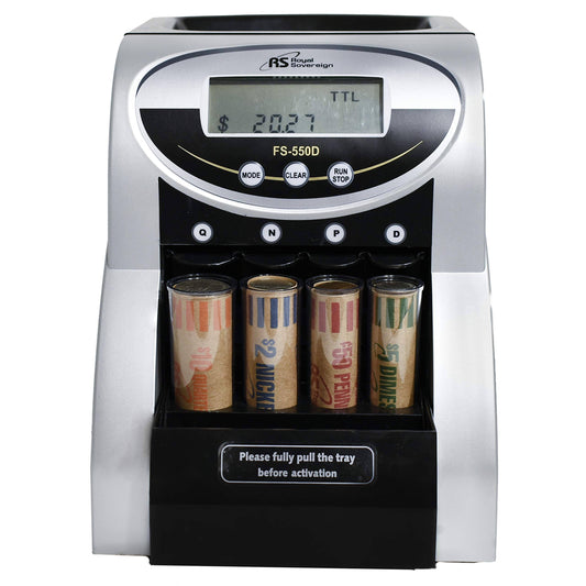 1 Row Electric Coin Counter Fs-550d