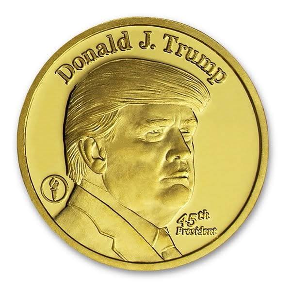 1/4 Oz Donald Trump Gold Round